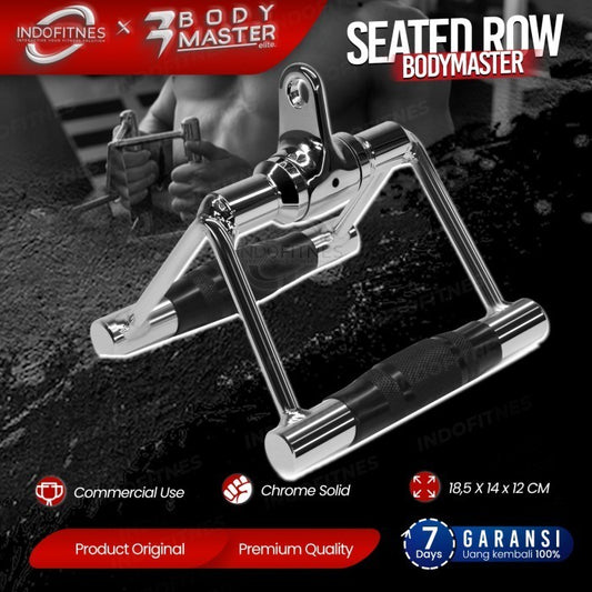 BODYMASTER Seated Row Handle BM-A238 Cable Attachment Gym Fitnes