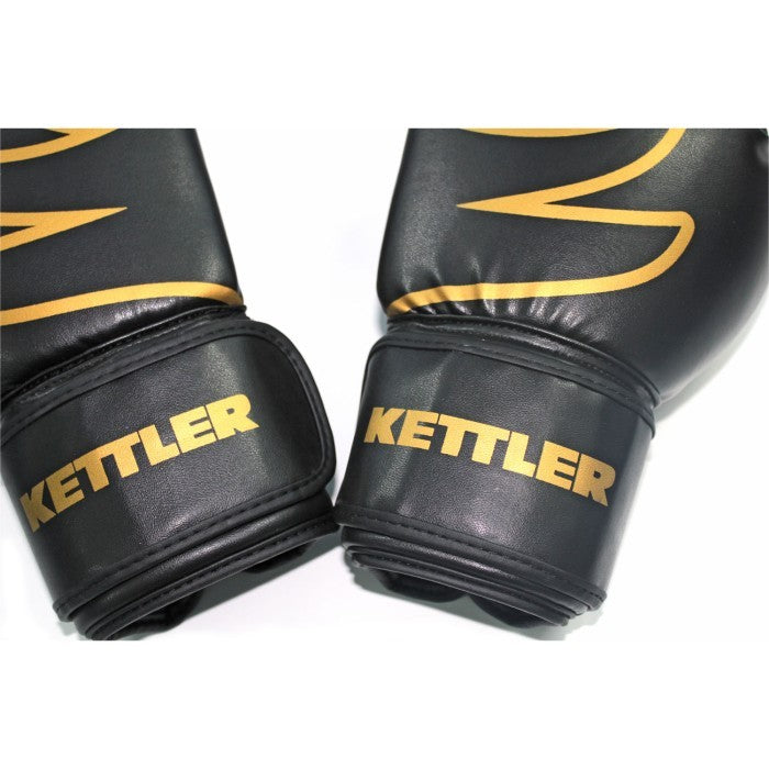 Kettler Boxing Gloves Black Gold Sarung Tinju