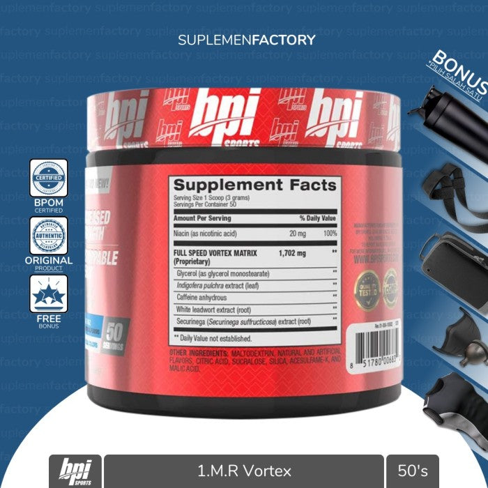 BPI Sports 1MR Vortex 50 Serving Pre Workout