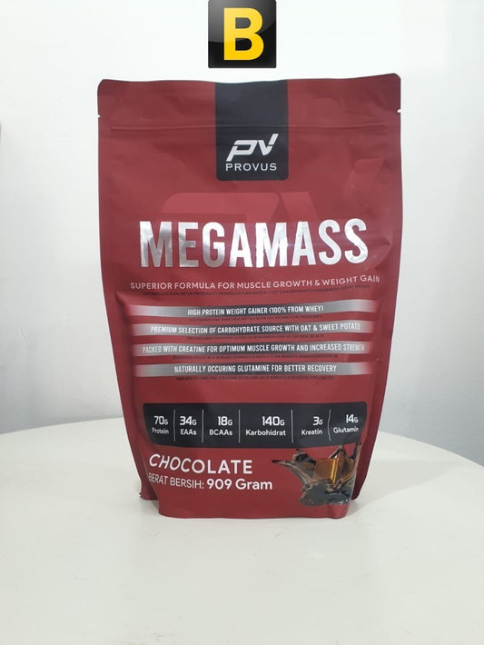 Provus Mega Mass 2 Lb - 4 Serving Weight Gainer - Coklat