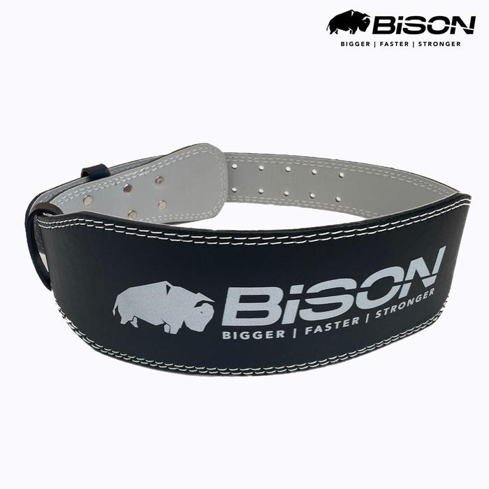Bison Gym Belt Sabuk Fitness | Weightlifting Belt Power Lifting - L