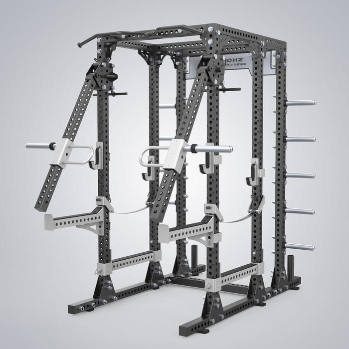 DHZ POWER RACK / LEVER ARM RACK E6212B DHZ Fitness Comercial Power Rack