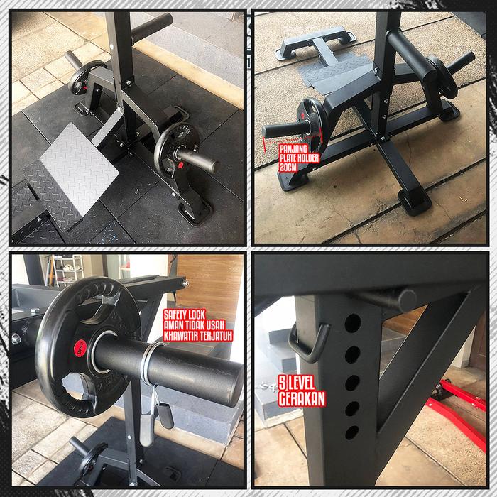 Vertical Huck Leverage Squat & Calf Machine / Alat Squat Multifungsi SD-5120HK