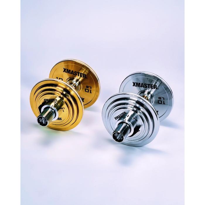 XMASTER Loadable Dumbbell Mini Barbell Fitness Gym Max Load 120KG CrossFit ROGUE ELEIKO - 5KG-1 pac