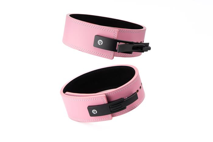 Rughen Lever Belt 12mm for Weight Lifting - Colored Edition - Putih, 2XS QuickAdjust