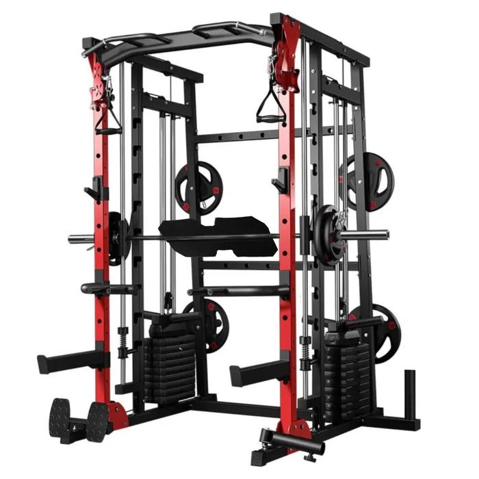 Smith machine multifungsi LIFESPORTS  LS -M200 plus legpress Power Rack Functional