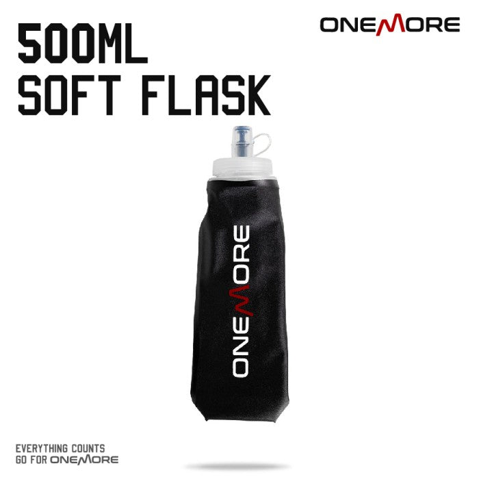 ONE MORE 500ml Soft Flask Botol Minum Lari Trail Running