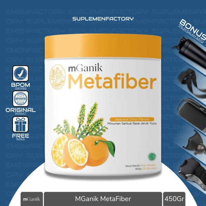 Mganik Metafiber 450gr Serat untuk Diabetes & Gula Darah