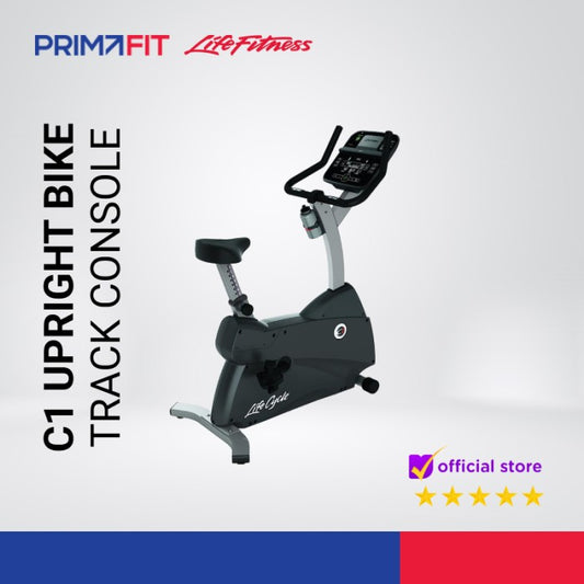 Life Fitness C1 Upright Bike Track Console