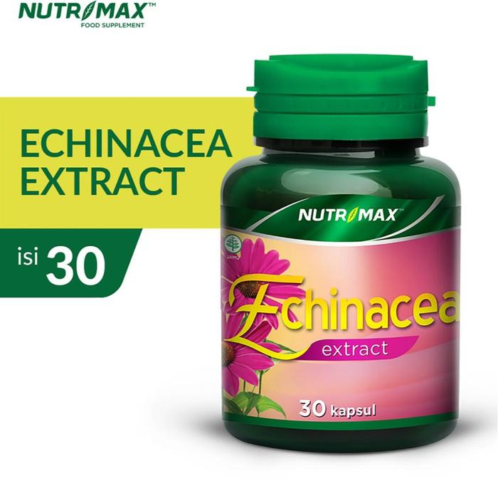 Nutrimax Echinacea Extract Imunitas Daya Tahan Tubuh Isi 30 Naturecaps