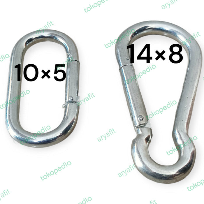 Fitness Carabiner 10×5cm-Heavy Duty Carabiner - 10×5cm