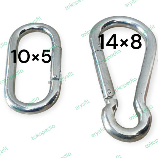 Fitness Carabiner 10×5cm-Heavy Duty Carabiner - 10×5cm