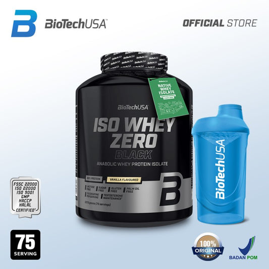 Biotech  - ISOWHEY ZERO BLACK 2270 Gram - Vanila