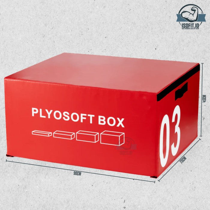 Plyosoft Jump Box / Plyo Box / Busa Lompat Olahraga - BOX 1