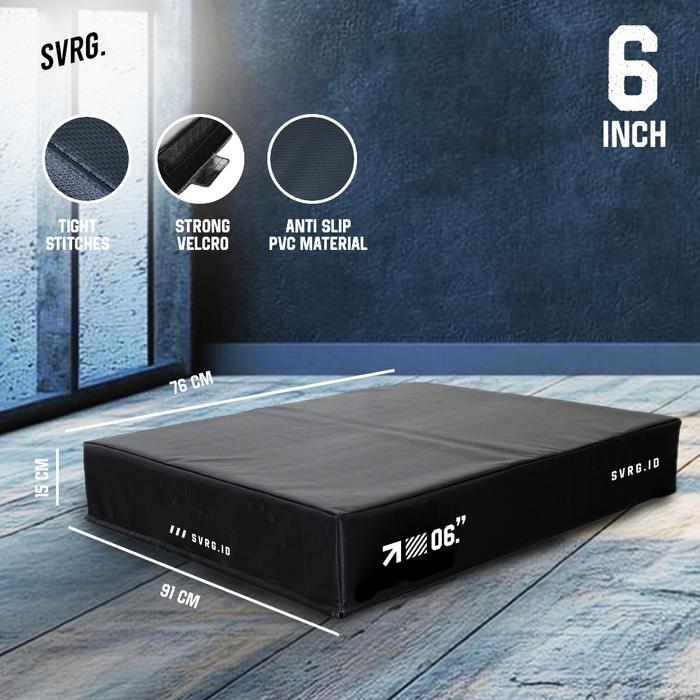 SVRG. Soft Plyo Box 24" - Soft Jump Box - Jump Crossfit 4 Level - 18