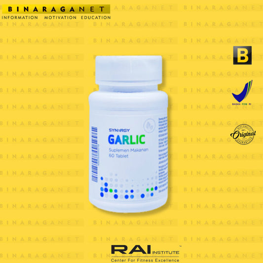 Synergy Garlic 60 Tablet, mengontrol tekanan darah,kolesterol