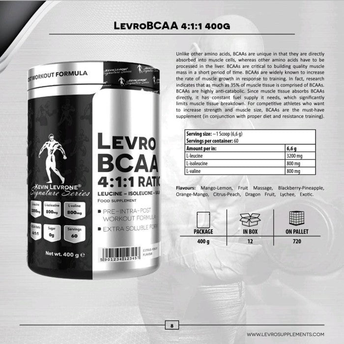 Kevin Levrone Silver BCAA 300 Tablet