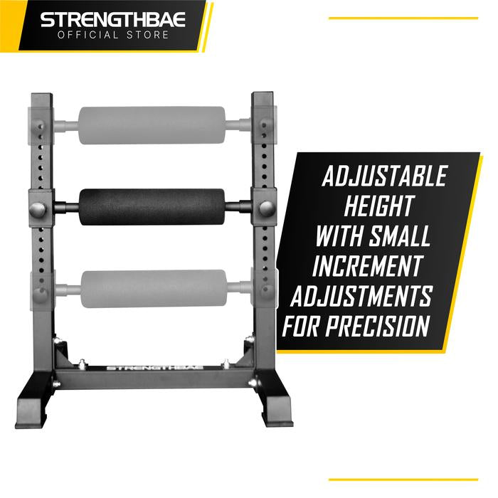 Bulgarian Split Squat Stand STRENGTHBAE Squat Rack Squat Shoes Glutes Hip Thrust