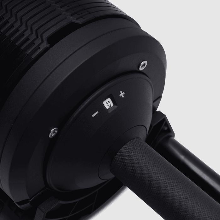 RUGHEN Black Adjustable Dumbbell - 24 Kg