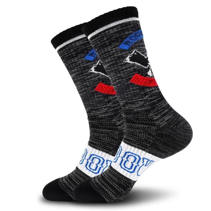 ROGUE Crew Socks Unisex Asli Asli Dukungan Lengkungan Latihan Kekuatan CrossFit Powerlifting - Skull Camou