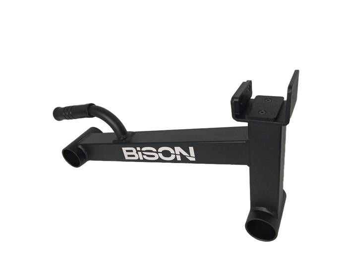 Bison Deadlift Jack Barbell Holder Single Head - Plated