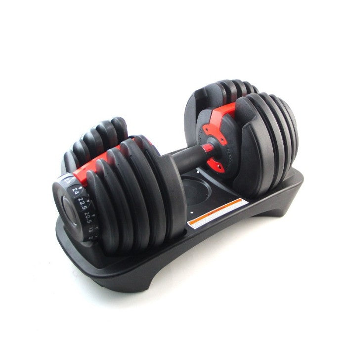 Diskon Alat Fitnes Murah Aman Nyaman Adjustable Dumbbell Set 24Kg F201 - Hitam