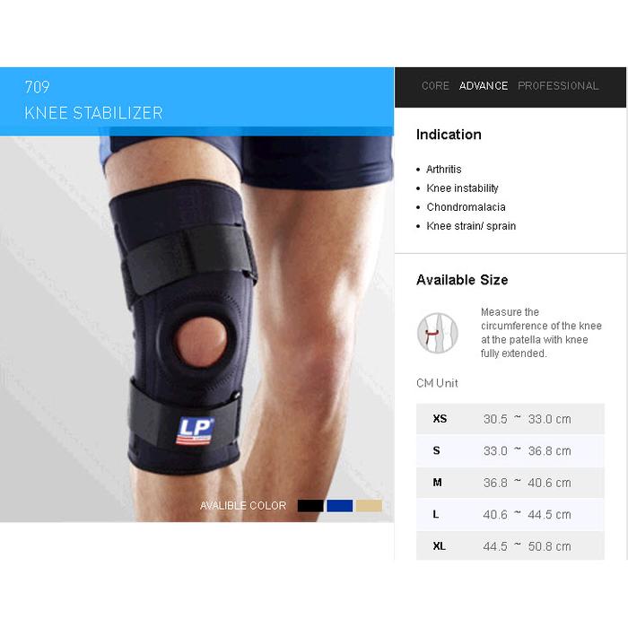 LP SUPPORT KNEE STABILIZER LP-709 - TAN, S