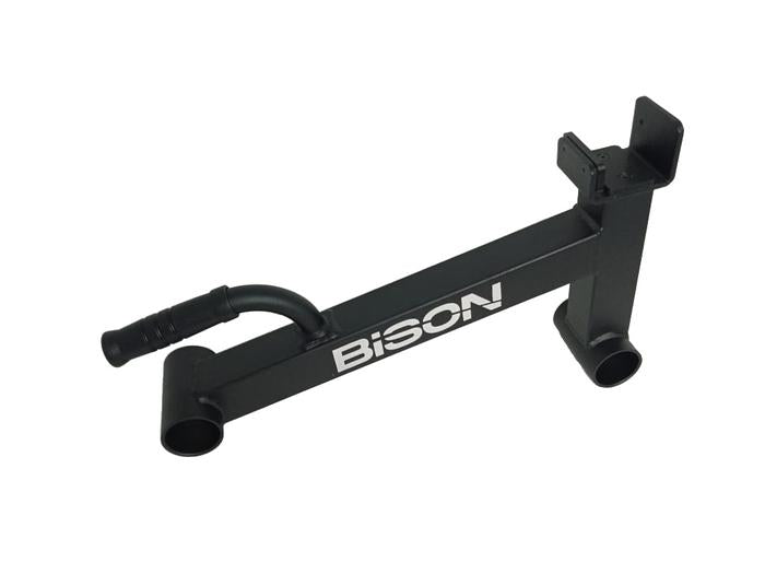 Bison Deadlift Jack Barbell Holder Single Head - Plated