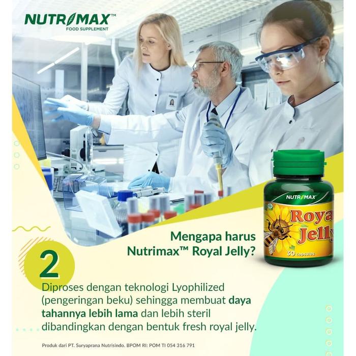 NUTRIMAX ROYAL JELLY ISI 30 NATURECAPS
