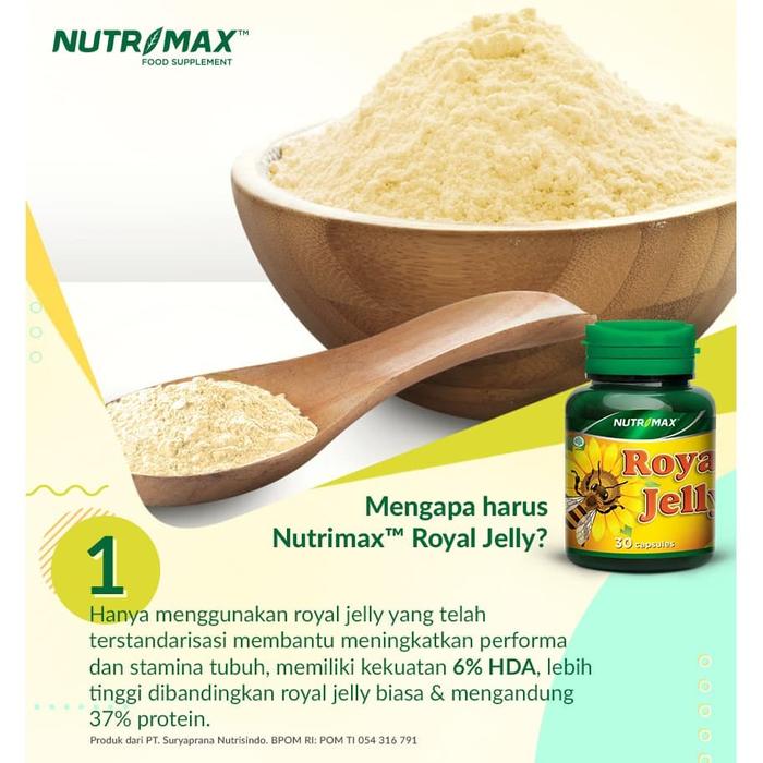 NUTRIMAX ROYAL JELLY ISI 30 NATURECAPS