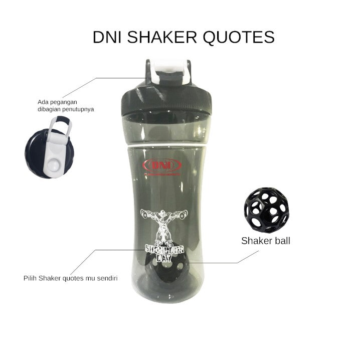 SMART SHAKER 800 ML - BLACK DNI