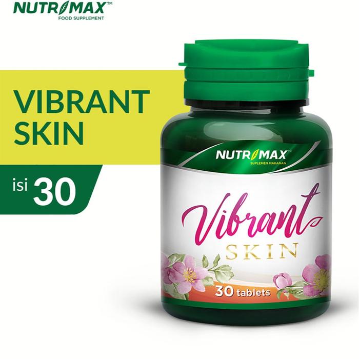 Nutrimax Vibrant Skin Membantu Mencerahkan Kulit Anti Aging Mengencangkan Kulit - 30 Tablet
