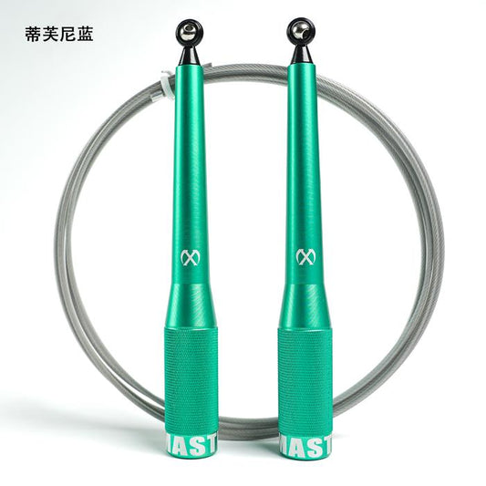 XMASTER Tali Skipping Speed – Jump Rope Gym dengan Bearing & Gagang Aluminium | Cocok CrossFit & Home Workout - TF-Blue
