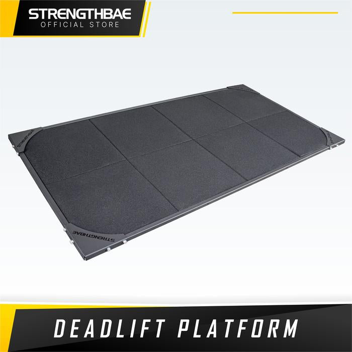 Deadlift Platform STRENGTHBAE Weightlifting Gym Mat Rubber Mats Floor