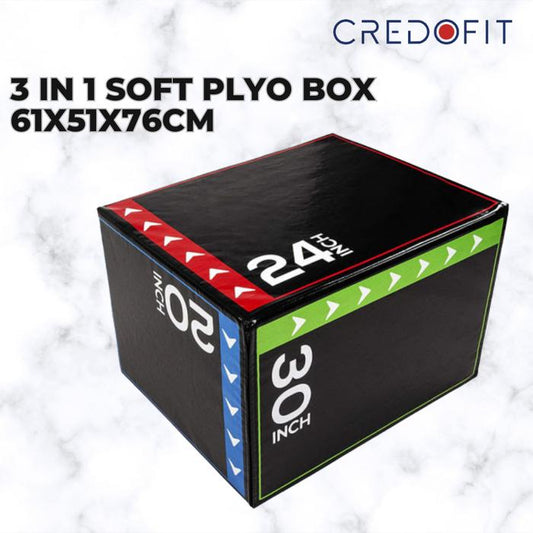 3 in 1 Soft Plyo Box 61x51x76cm