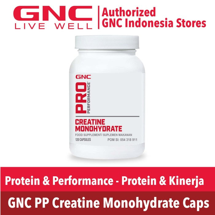 Gnc Creatine Monohydrate - 120 Kapsul (426067)