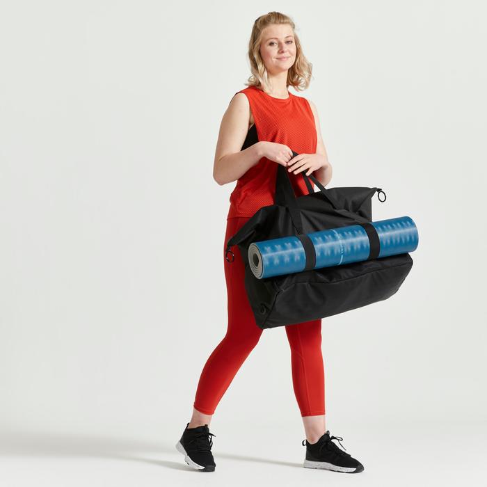 Decathlon DOMYOS Tas Olahraga Fitness  - Hitam - 8660134