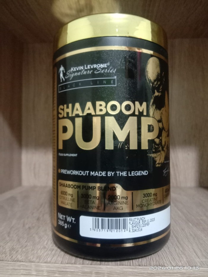 KEVIN LEVRONE SHAABOOM PUMP 385 g Pre Workout 44 Serving