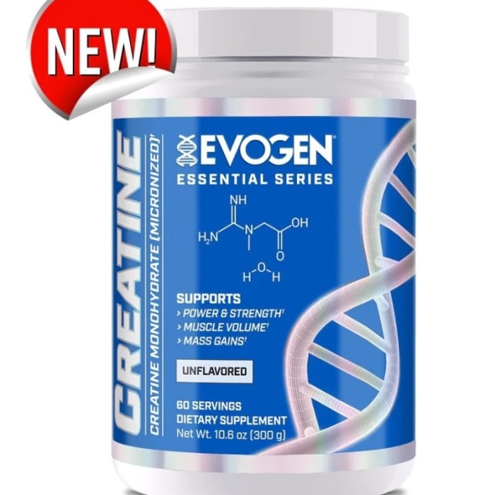 EVOGEN Creatine 300 Gram HIGH QUALITY CREATINE