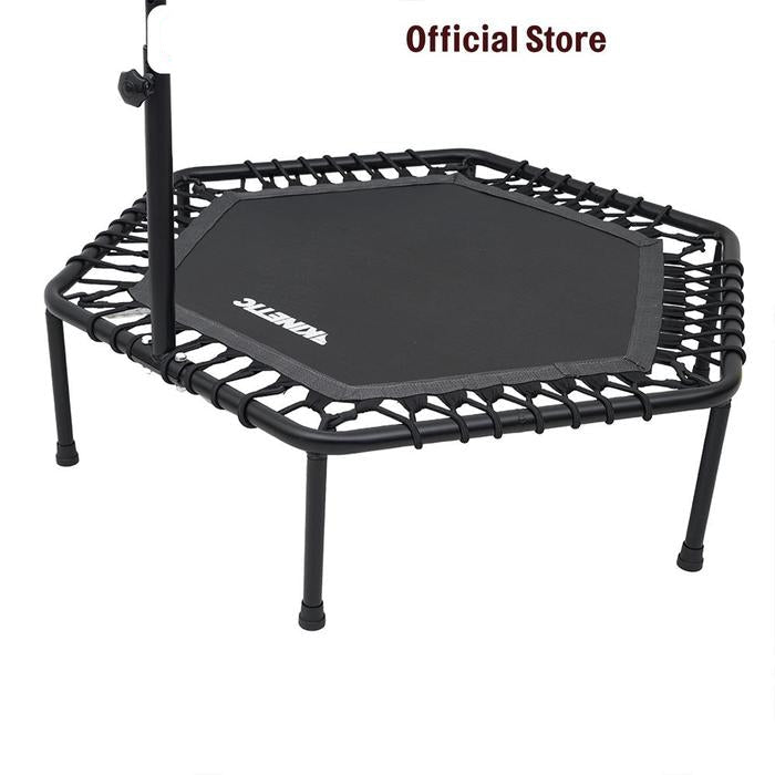 Kinetic 112 cm Trampoline Dengan Handle Bar Hrtr09E Trampolin Alat Bermain Dan Olahraga Jumping Pad