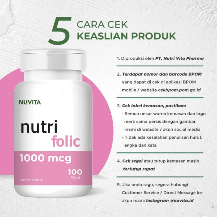 Nuvita Nutri Folic 1000 mcg