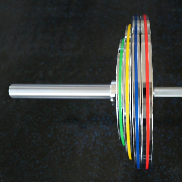 XMASTER Calibrated Steel Powerlifting Plate Chromed, IPF standard Fitness Strength gym ROGUE ELEIKO - 5kg Sepasang