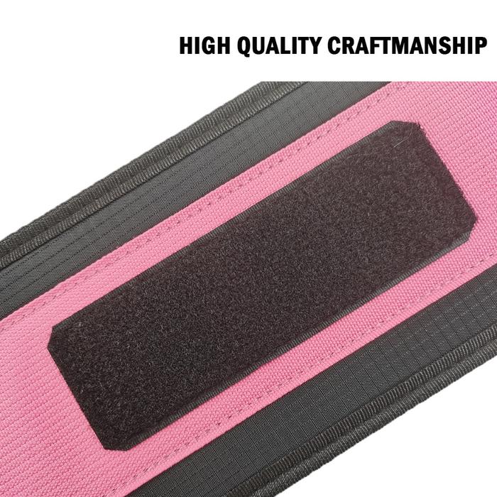 Ninja Panda Nylon gym belt CrossFit weight lifting belt fitness squat deadlift powerlifting ELEIKO - Tiffany blue, XS (63-71CM)