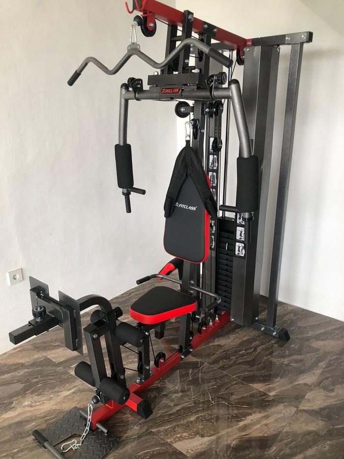 Alat Fitness Multi Gym HG 807 Fitnes Multigym Home beban 75 kg alat olahraga rumah