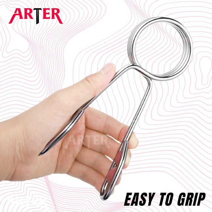 ARTER Barbell Lock Barbell Spring Collar Barbells Clamp Clips - 2 BUAH