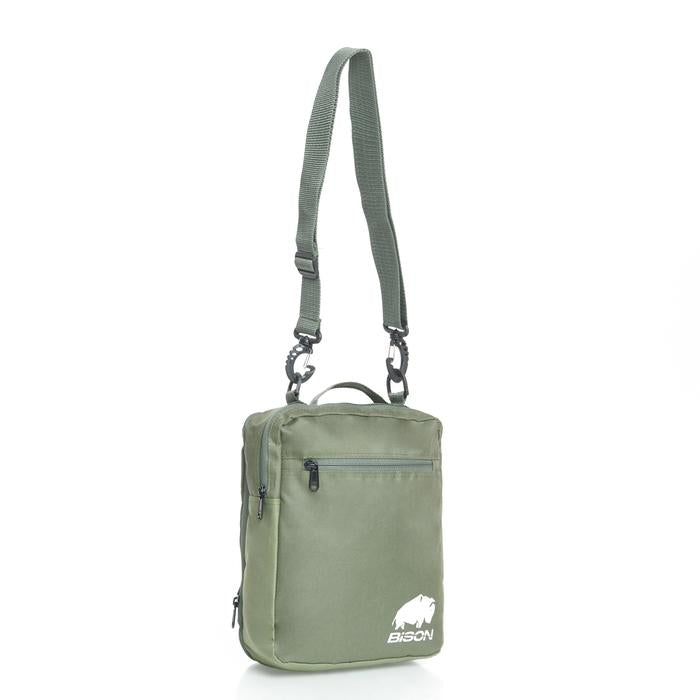 Bison 2in1 Sling to Duffelbag - Pouch Expand - Hitam