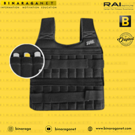 Adjustable Weighted Vest Beban 35kg Rompi Pemberat