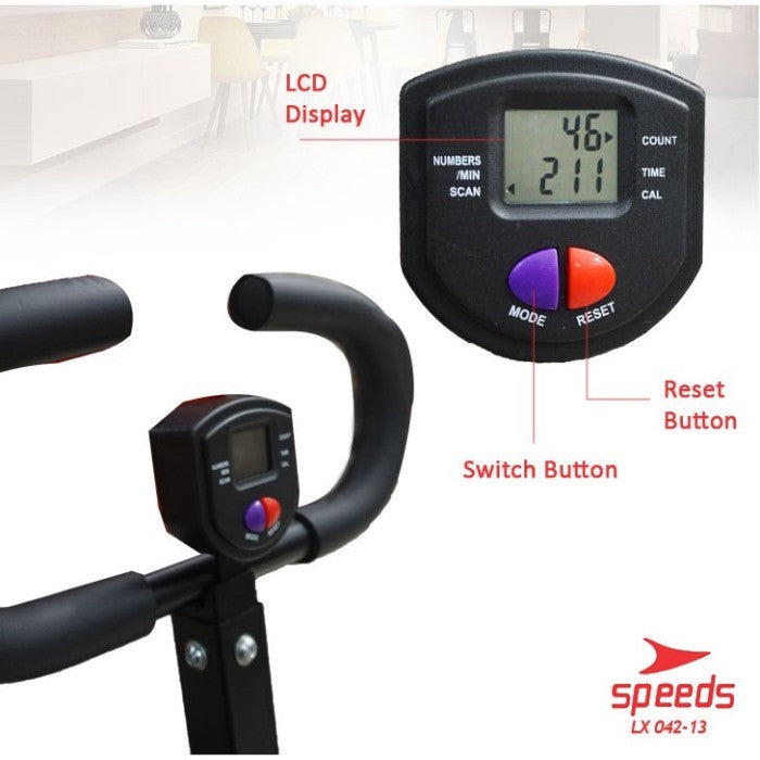 Power Squat Alat Fitness Sepeda Fitness Power Rider SPEEDS LX 042-13