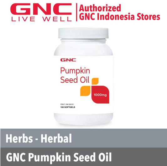 GNC PUMPKIN SEED OIL - 100 SOFTGEL (107722)