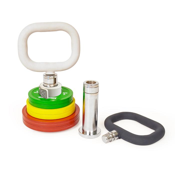 XMASTER Loadable Kettlebell set adjustable weight Plate IPF standard Strength home gym ROGUE ELEIKO - Combo 12,5 Kg
